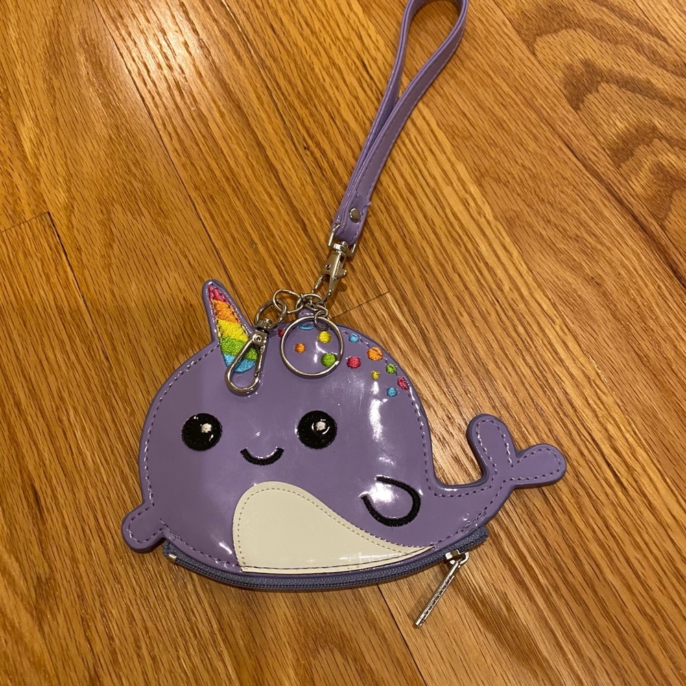 Narwhale Change Purse